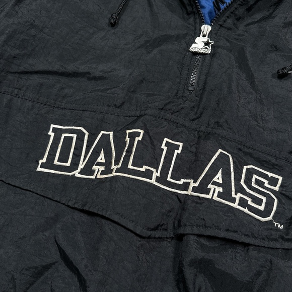Vintage 90s Starter Dallas Cowboys Insulated Windbreaker Jacket Mens Large - Picture 4 of 13
